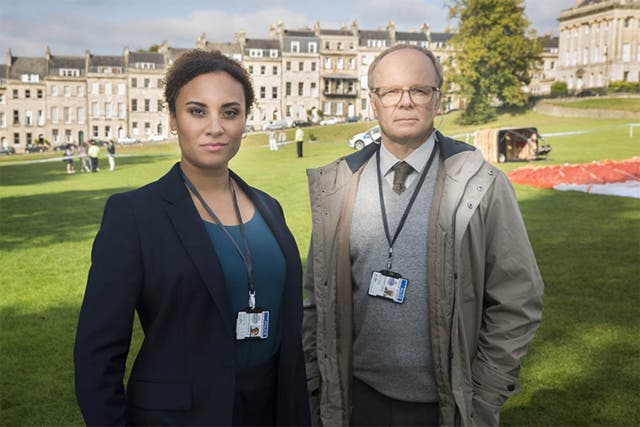 <p>Tala Gouveia and Jason Watkins return as an unlikely detective duo in ‘McDonald & Dodds’  </p>