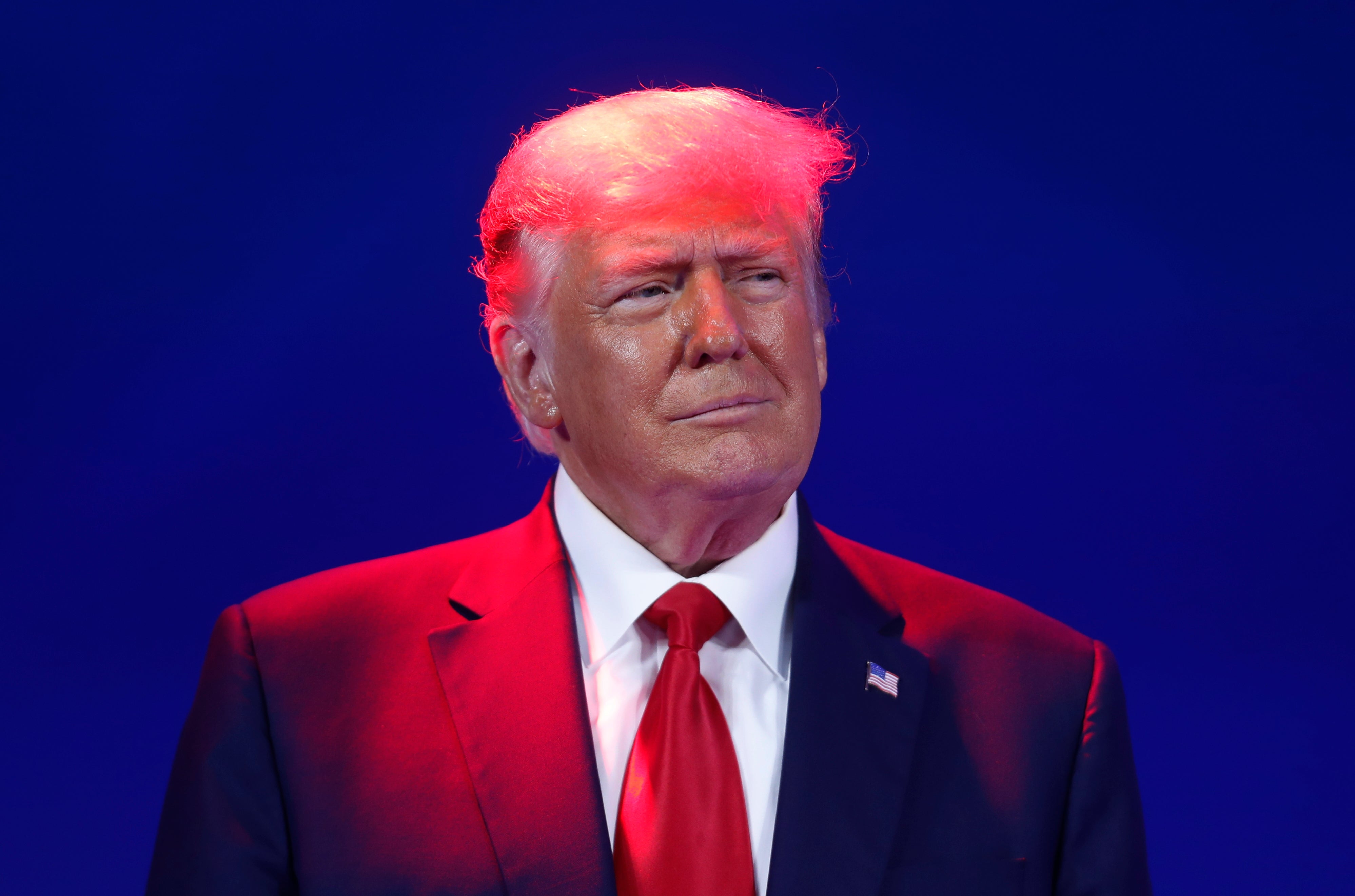 <p>El ex presidente de los Estados Unidos, Donald Trump, habla en la Conferencia de Acción Política Conservadora en Orlando, Florida, Estados Unidos el 28 de febrero de 2021.</p>