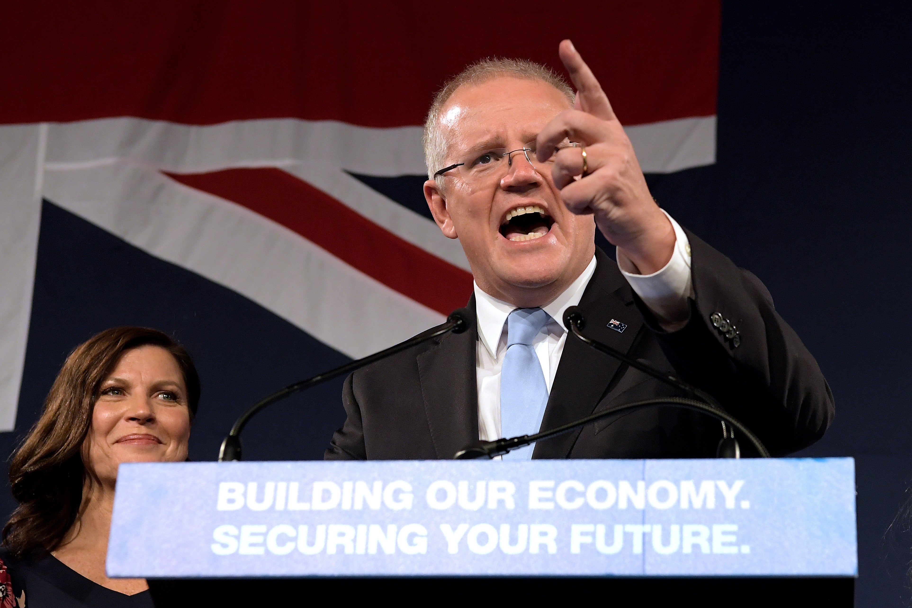 Morrison described his victory at the polls as ‘a miracle’