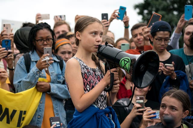 <p>Thunberg’s sense of humour won her plaudits among social media users, with one writing: “Say goodbye to the climate movement being dominated by women.”</p>