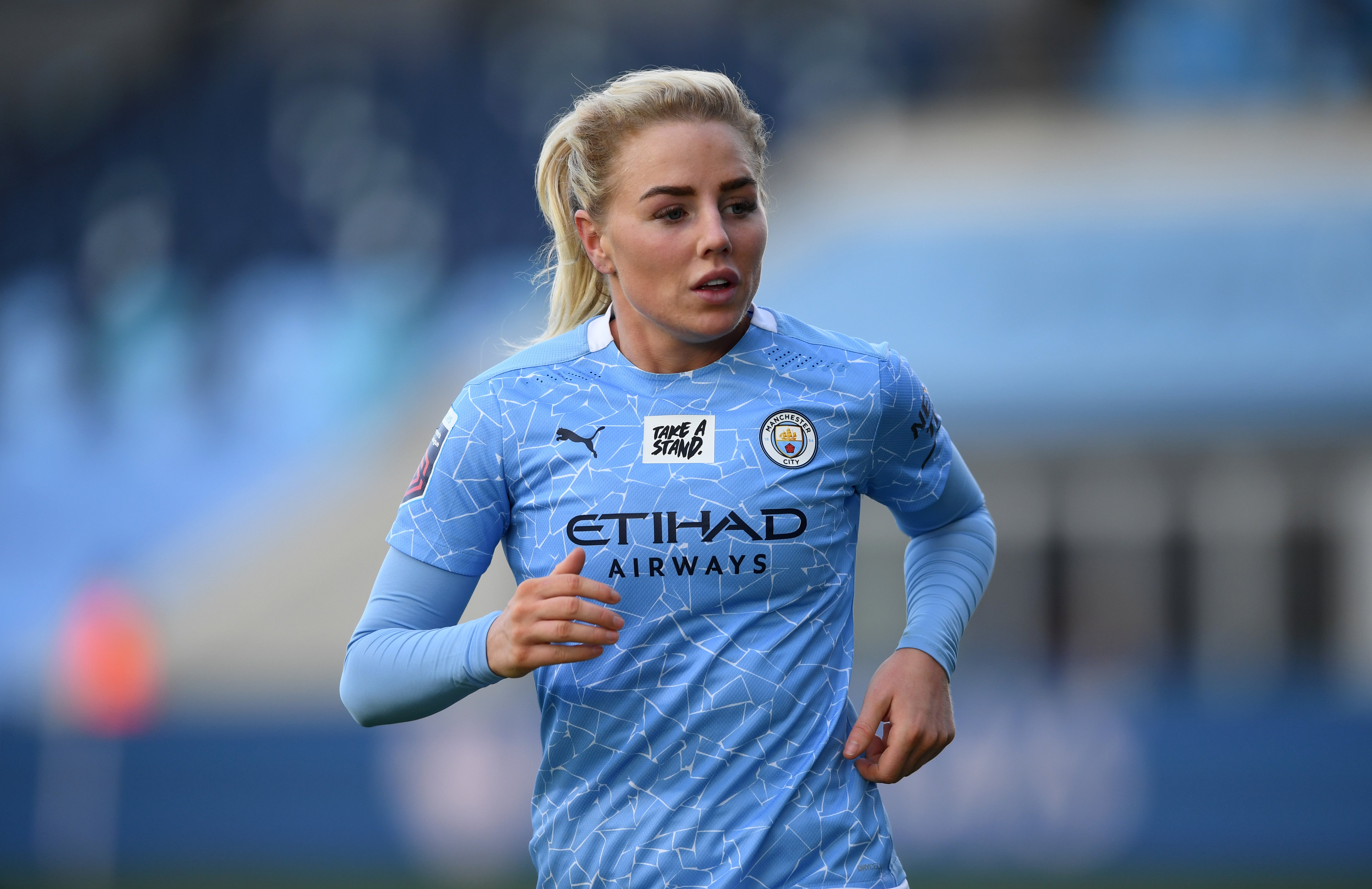 Alex Greenwood is confident City can keep pace with Chelsea in the title race