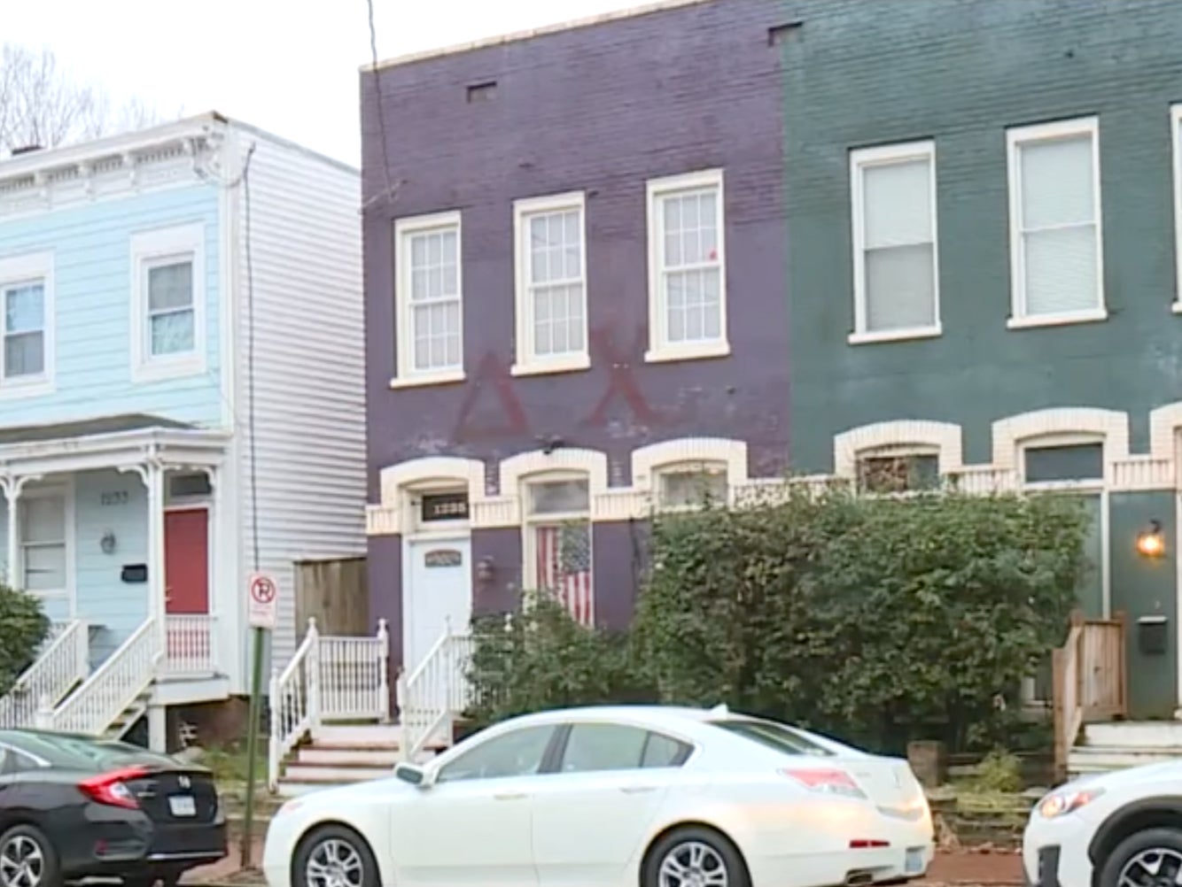 <p>The Delta Chi fraternity building in Virginia</p>