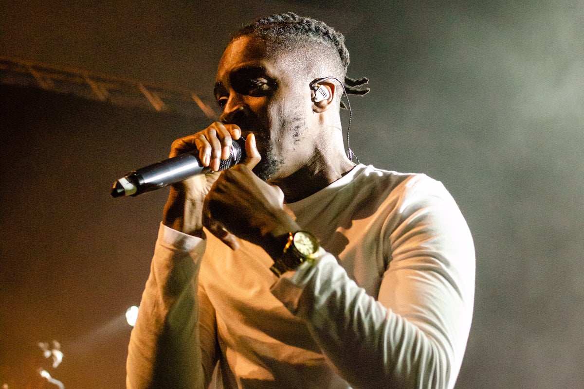 Guvna B performing at the Peterborough Arena, 2019