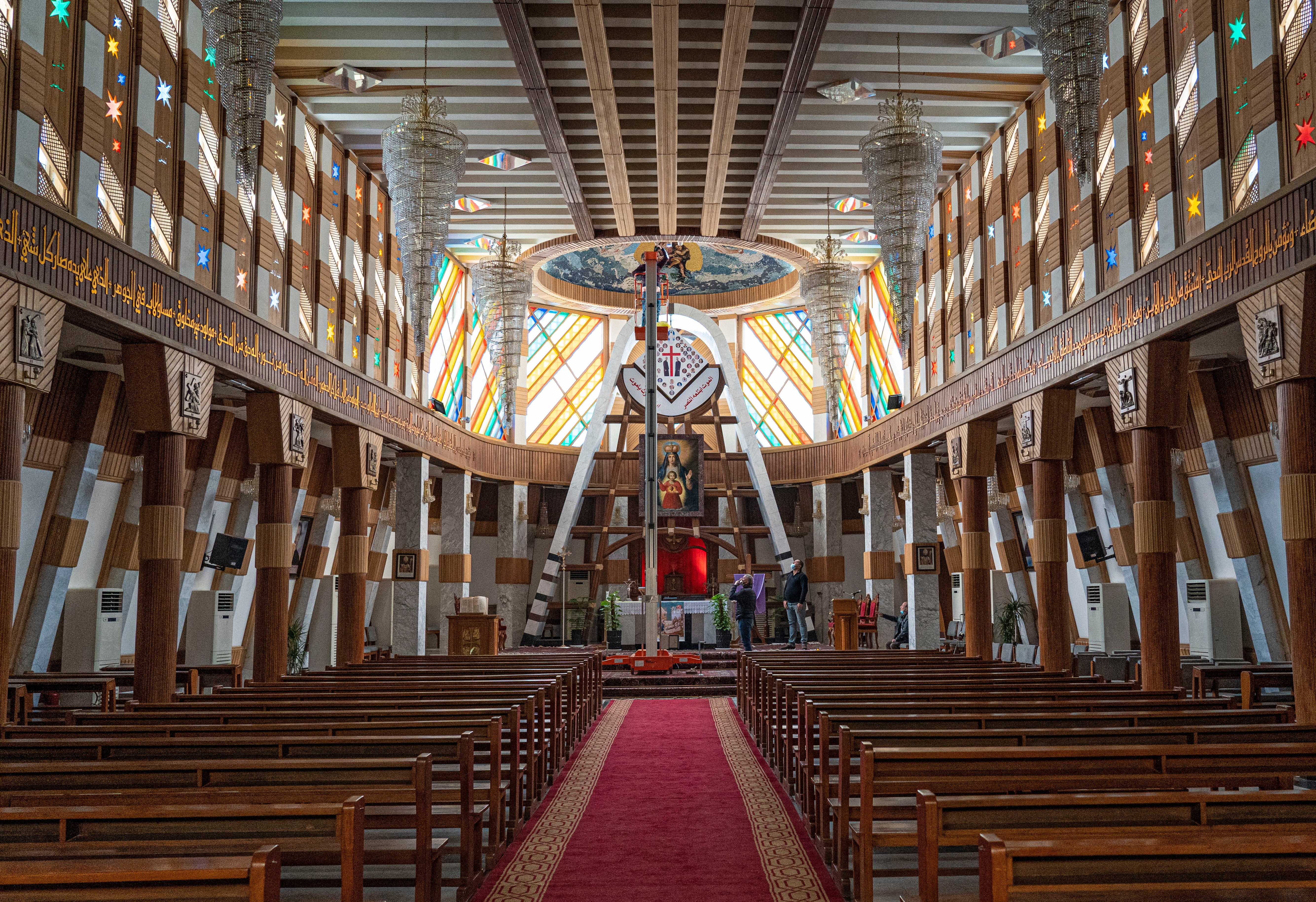 The Sayidat al-Nejat cathedral in Baghdad