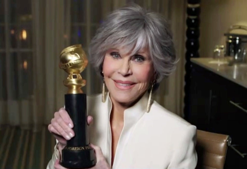 Jane Fonda won the Cecil B. deMille Award at the 78th Annual Golden Globe Awards, but admits she never succeeded at marriage