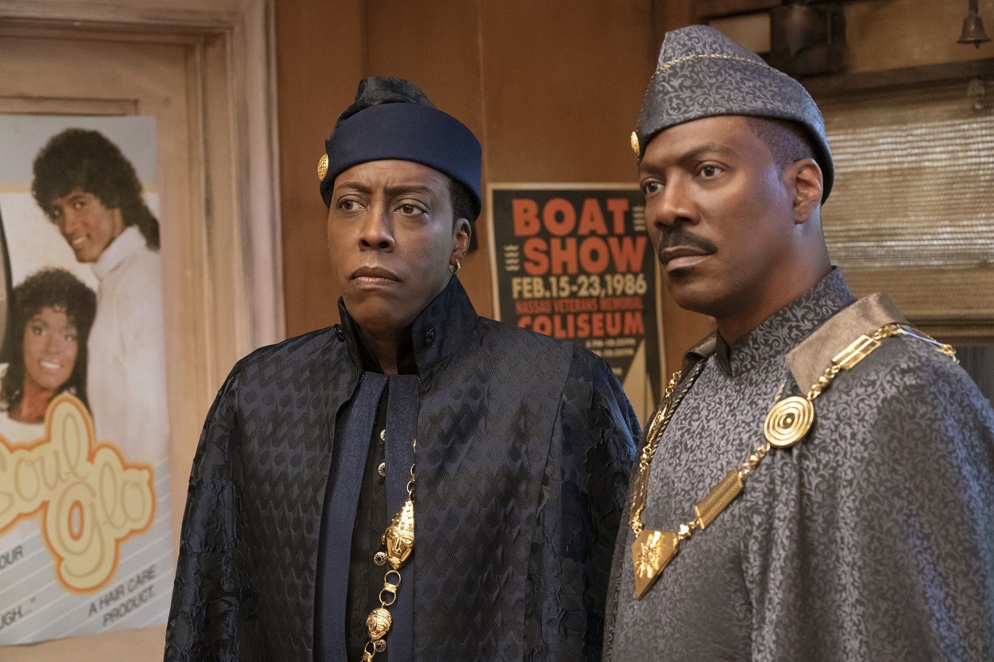 Eddie Murphy and Arsenio Hall in ‘Coming 2 America’