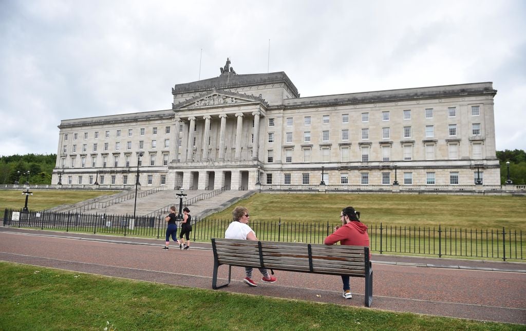 Northern Ireland’s power-sharing executive is underpinned by peace deal