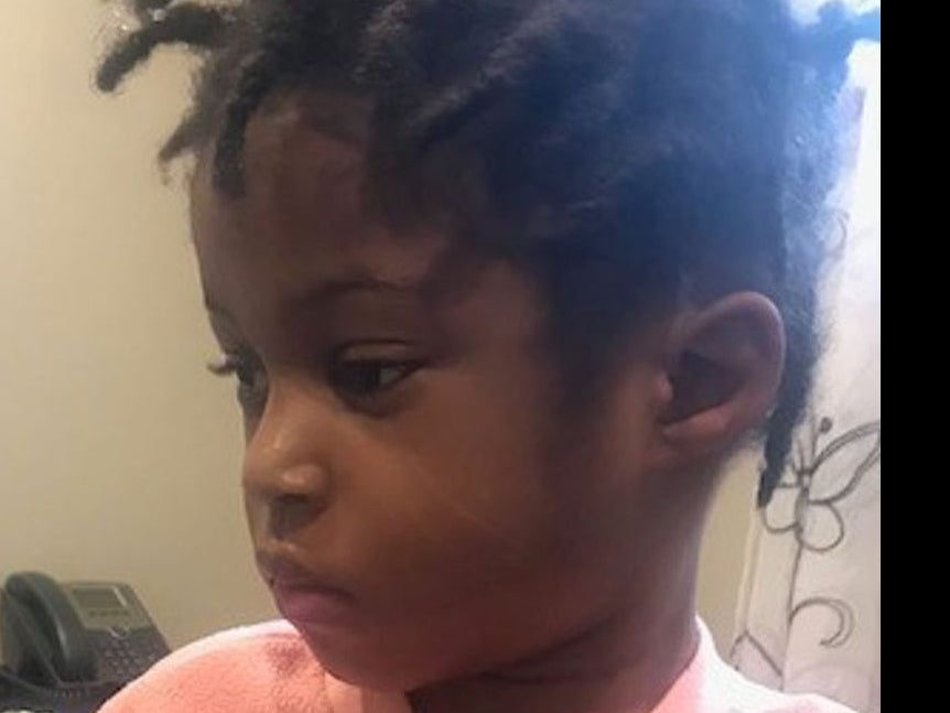 Sidaya, a four-year-old girl who was found wandering the Bronx alone, after midnight, without a jacket.