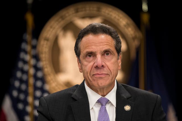 <p>New York Governor Andrew Cuomo denied any wrongdoing after his former aides accused him of sexual harassment  </p>