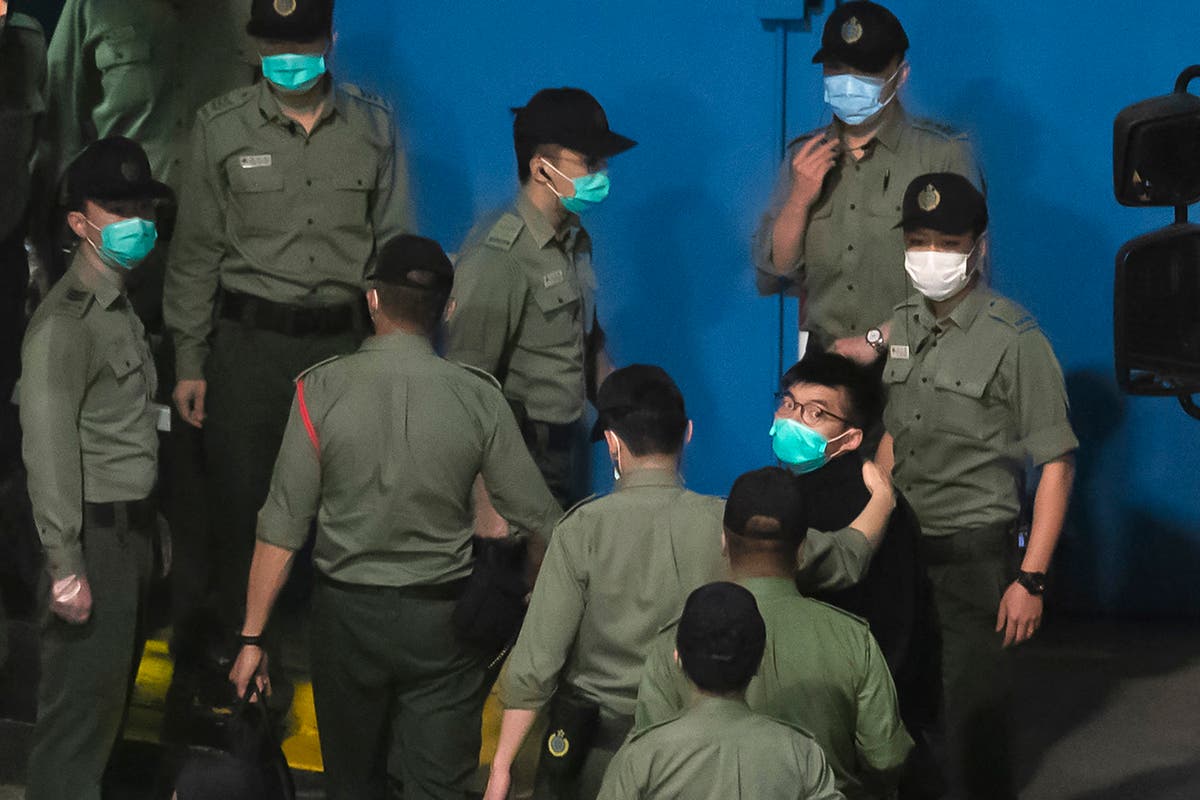 Hong Kong democracy activists headed to court for second day