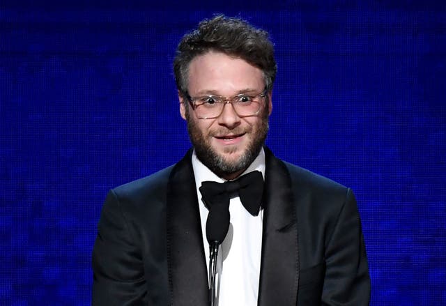 <p>File image: Seth Rogen speaks onstage during the 33rd American Cinematheque Award Presentation</p>