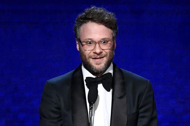 <p>File image: Seth Rogen speaks onstage during the 33rd American Cinematheque Award Presentation</p>