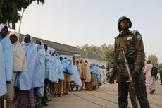 Kidnappers ‘release’ almost 300 schoolgirls in Nigeria