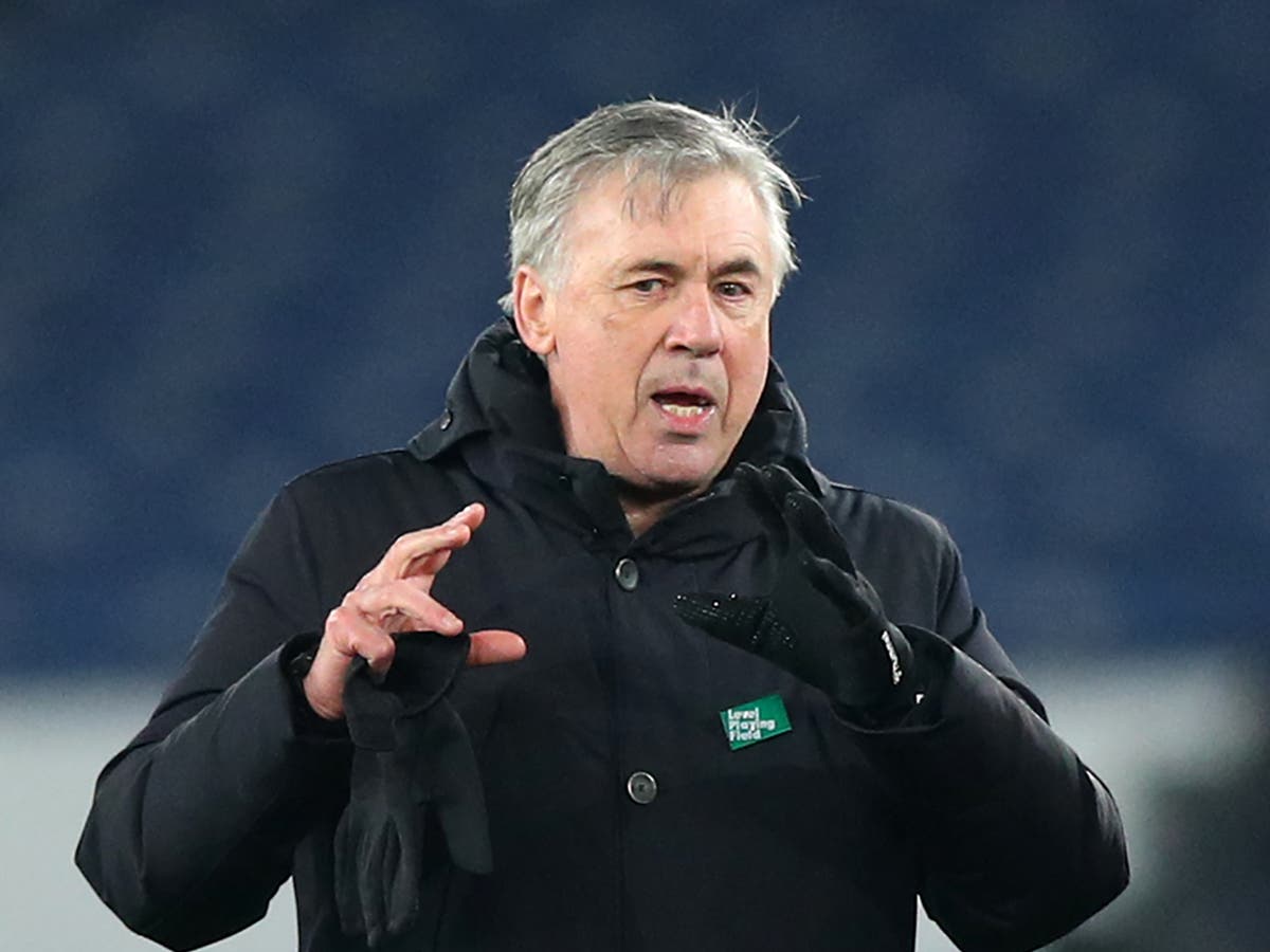 Carlo Ancelotti admits top four &lsquo;dream&rsquo; as Everton prepare for &lsquo;big fight&rsquo; to qualify for Champions League