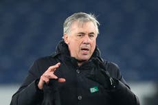 Carlo Ancelotti admits top four ‘dream’ as Everton prepare for ‘big fight’ to qualify for Champions League