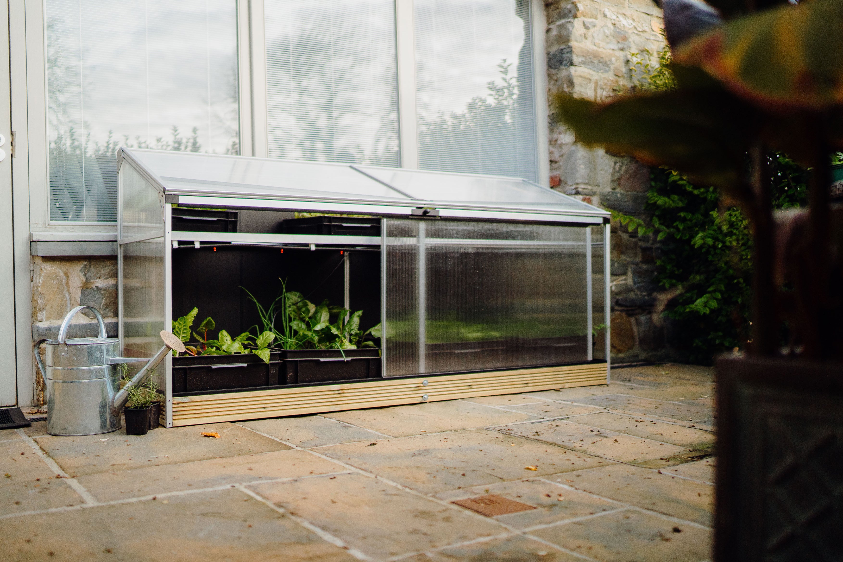 Mini greenhouse with Smart features (Harvst/PA)