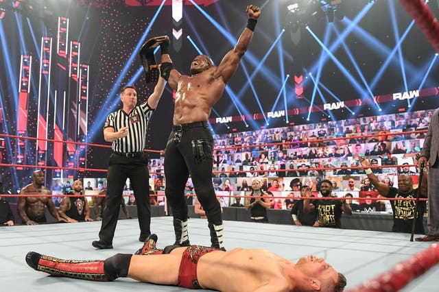 Bobby Lashley ensured Miz’s title reign ended after just one week