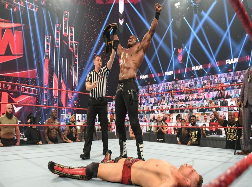 Bobby Lashley ensured Miz’s title reign ended after just one week