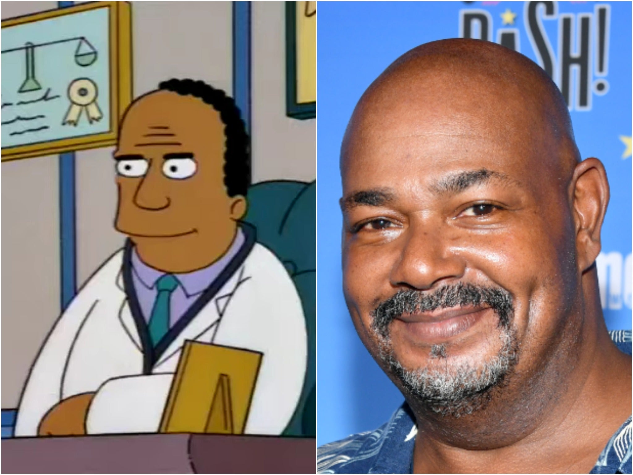 Dr Julius Hibbert and Kevin Michael Richardson