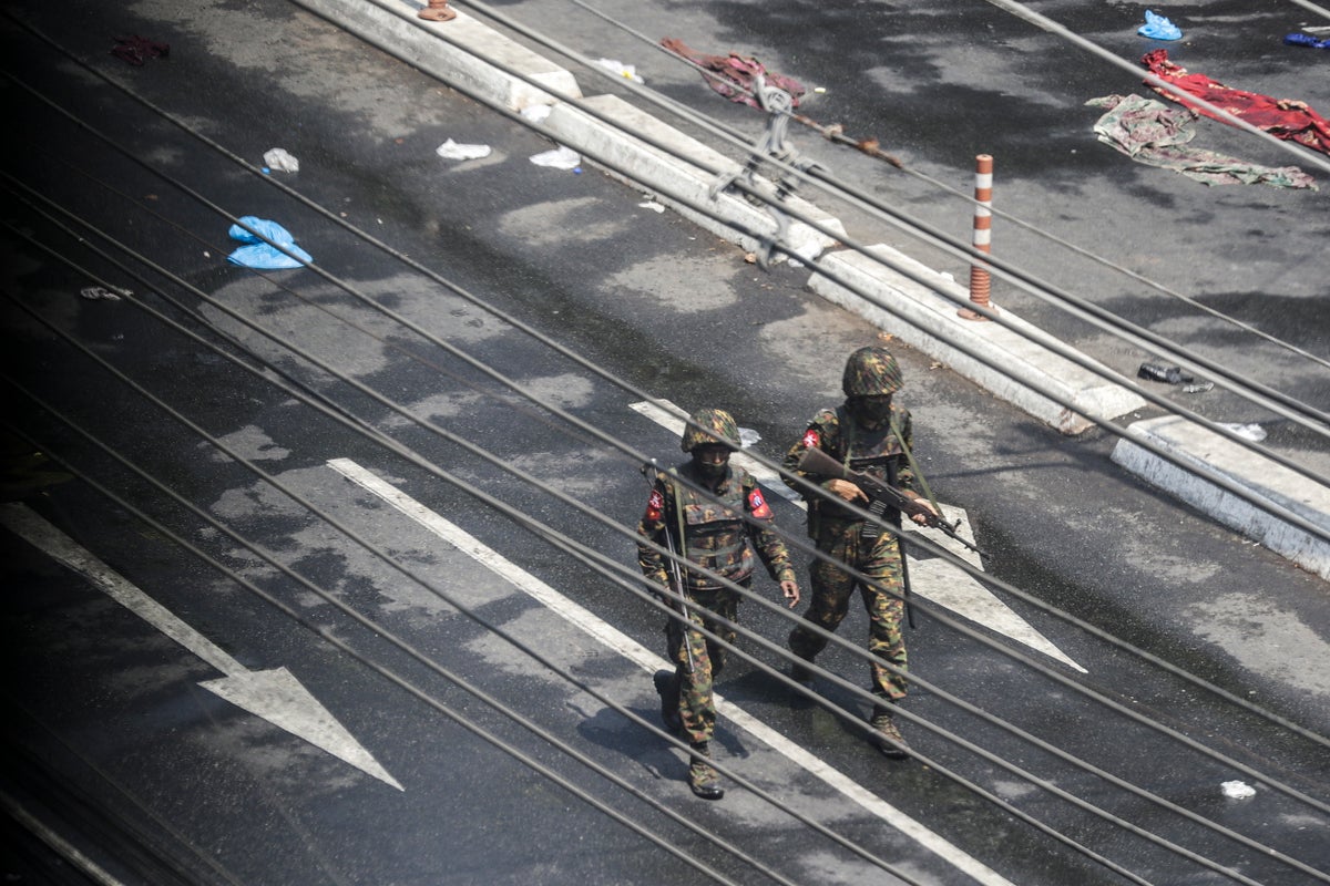 Myanmar Snipers Spotted On Streets Of Yangon As Neighbouring Countries Sound Alarm The Independent Myanmar Snipers Spotted On Streets Of Yangon As Neighbouring Countries Sound Alarm The Independent