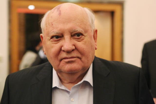 <p>Mr Gorbachev is widely credited with helping to end the Cold War</p>
