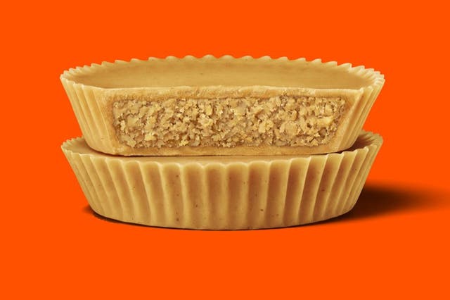 <p>Reese’s new double peanut cup</p>