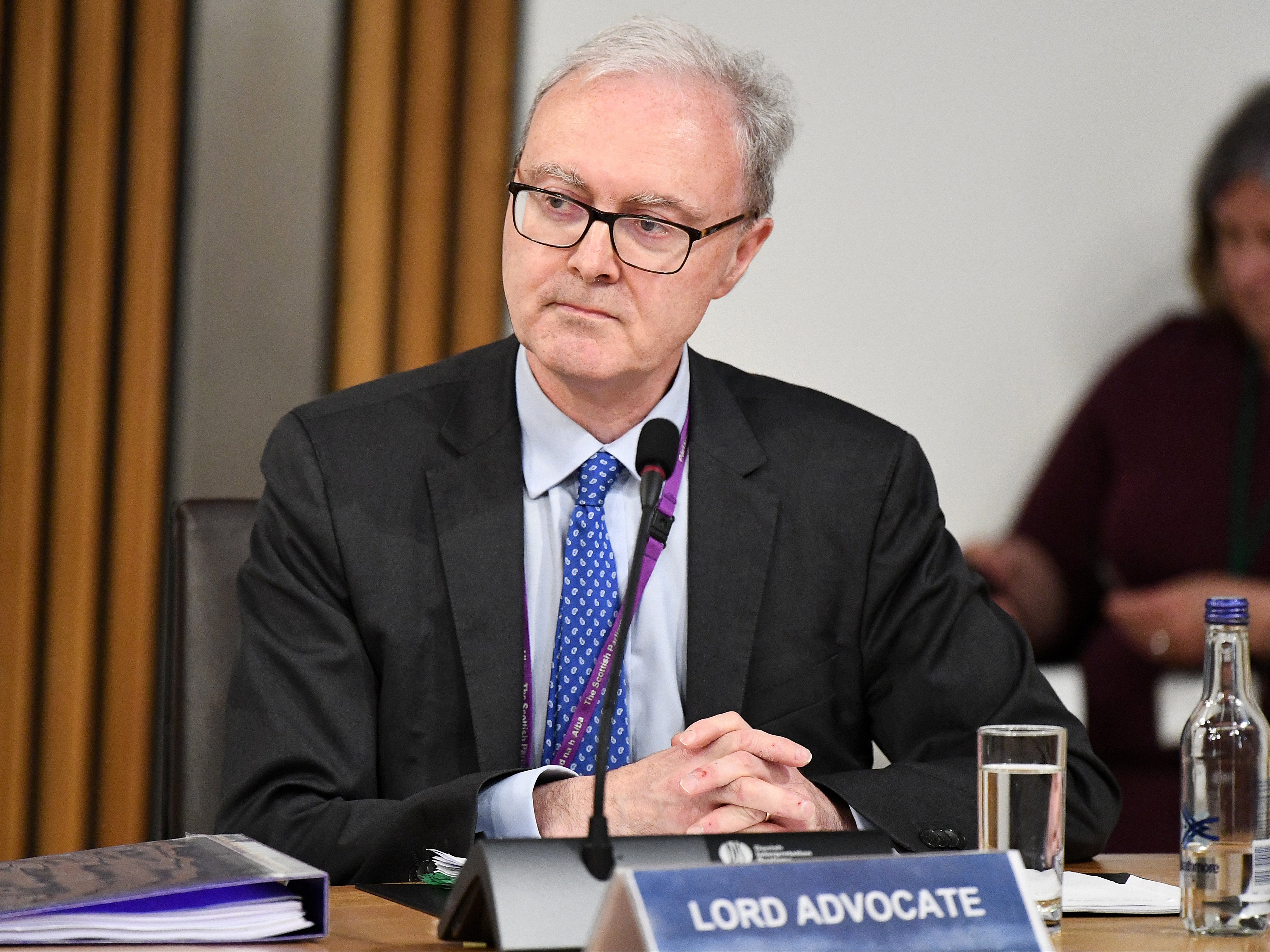 Scotland’s Lord Advocate, James Wolffe QC