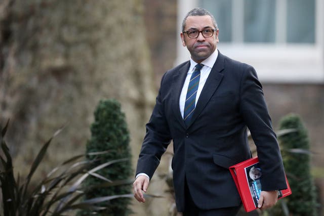 <p>Foreign office minister James Cleverly suggested the government had no plans for further action</p>