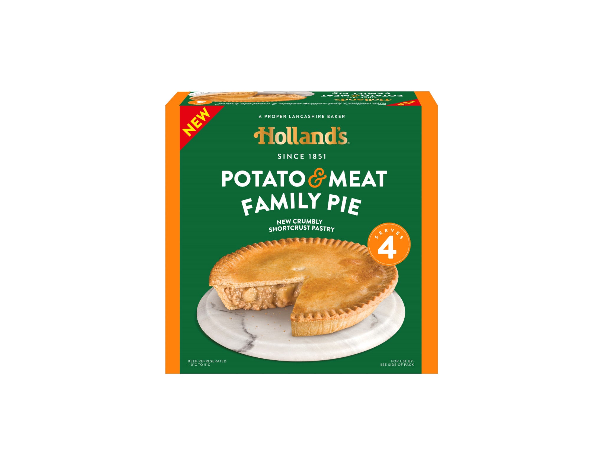 Holland’s potato and meat family pie