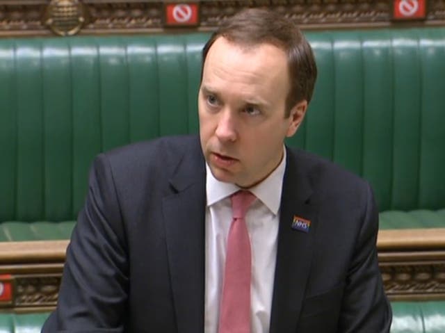 <p>Health secretary Matt Hancock plans to have a much bigger say in the running of the NHS</p>