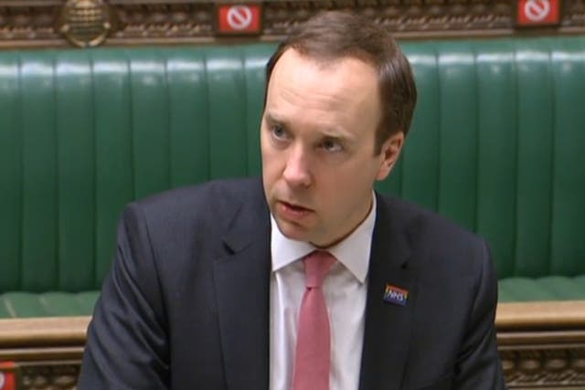 <p>Health secretary Matt Hancock plans to have a much bigger say in the running of the NHS</p>