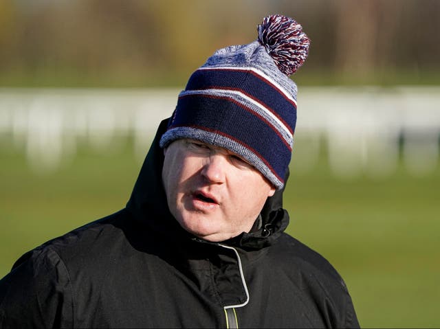 Trainer Gordon Elliott at Cheltenham in 2020