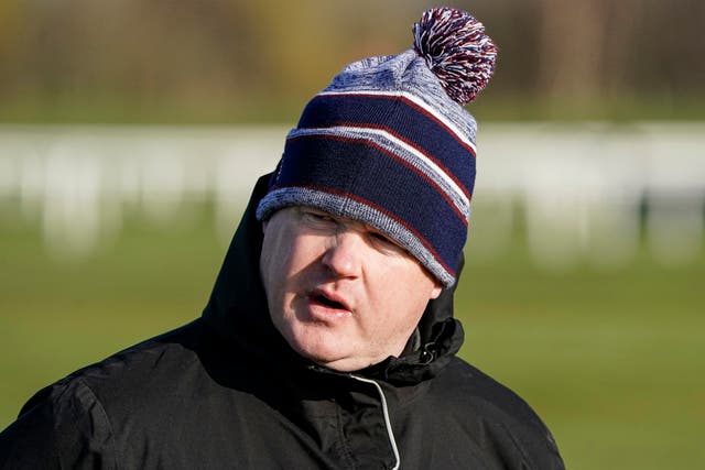 Trainer Gordon Elliott at Cheltenham in 2020