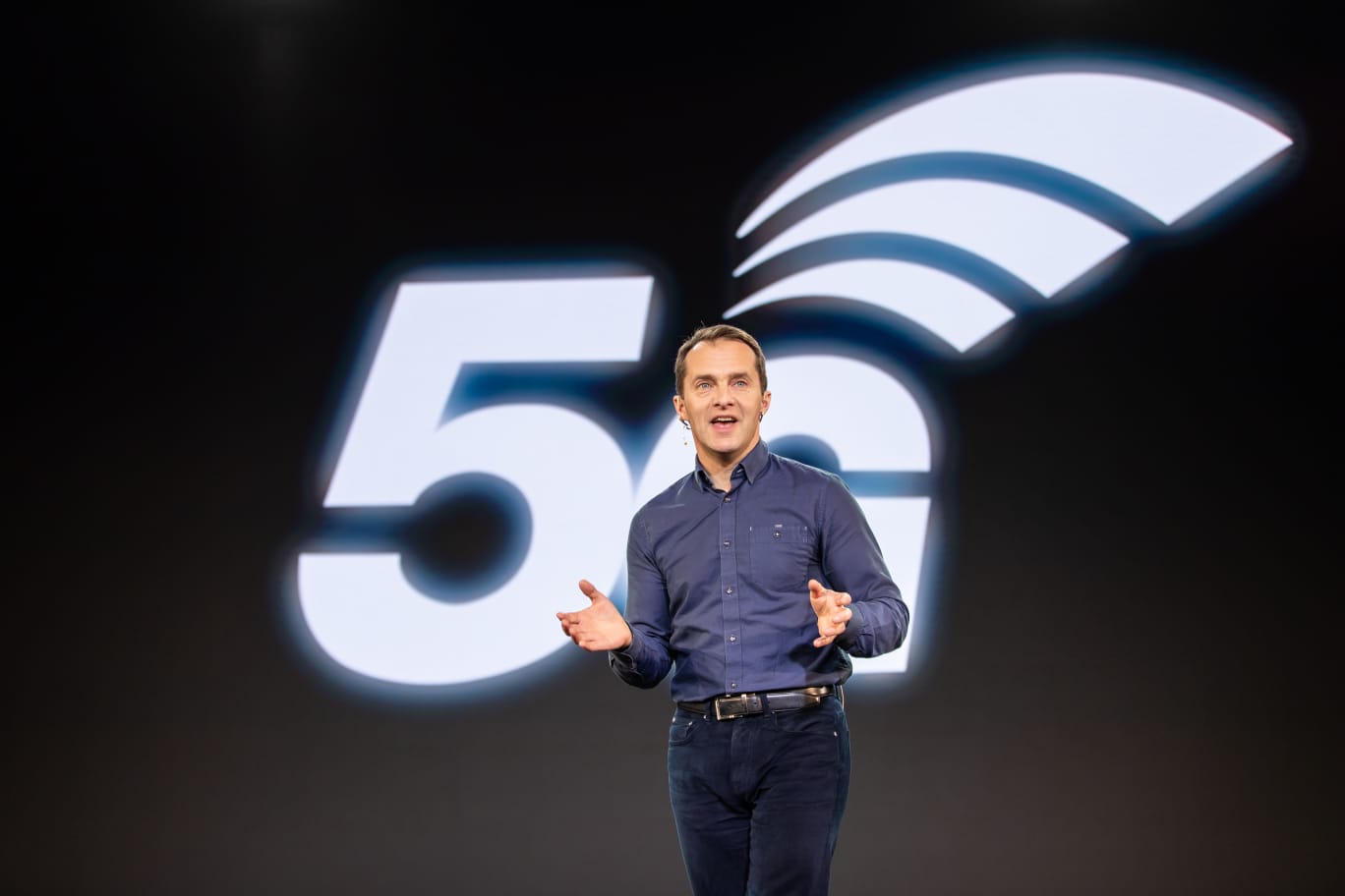 Pierce is evangelical about the transition to 5G