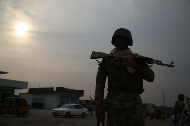 <p>Jalalabad is located in the province of Nangahar where the Taliban have a presence </p>