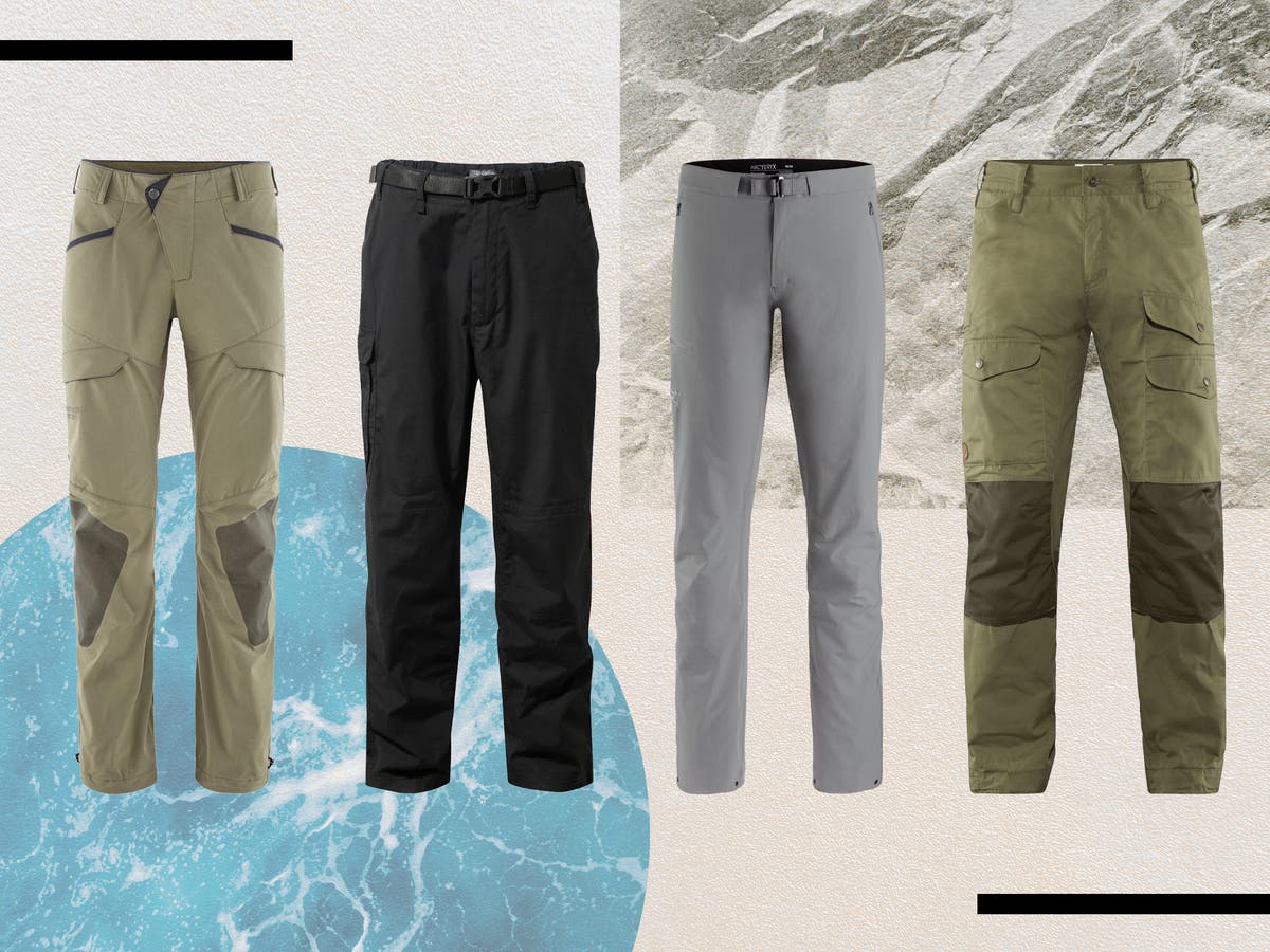 Men Winter Hiking Pants Male Warm Fleece Trousers Sports Thick Waterproof  Pants