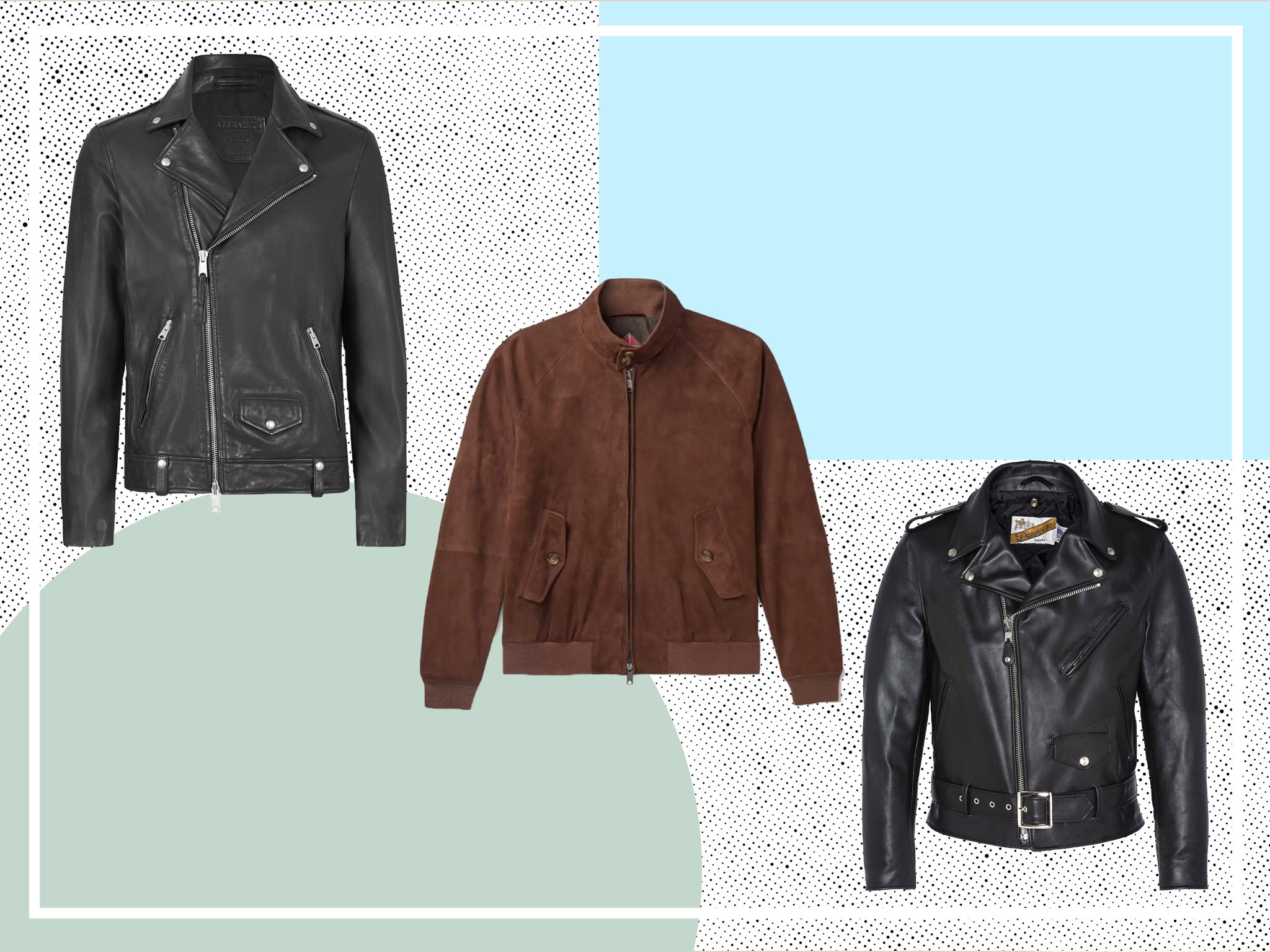 Synthetic Leather Jacket for Men The UZ Global Mens Black Bike Style Faux Leather Jacket