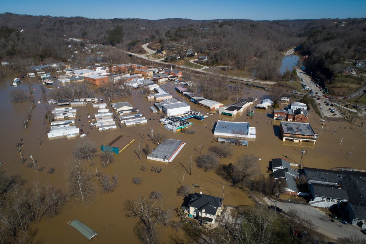 Kentucky Flooding Map