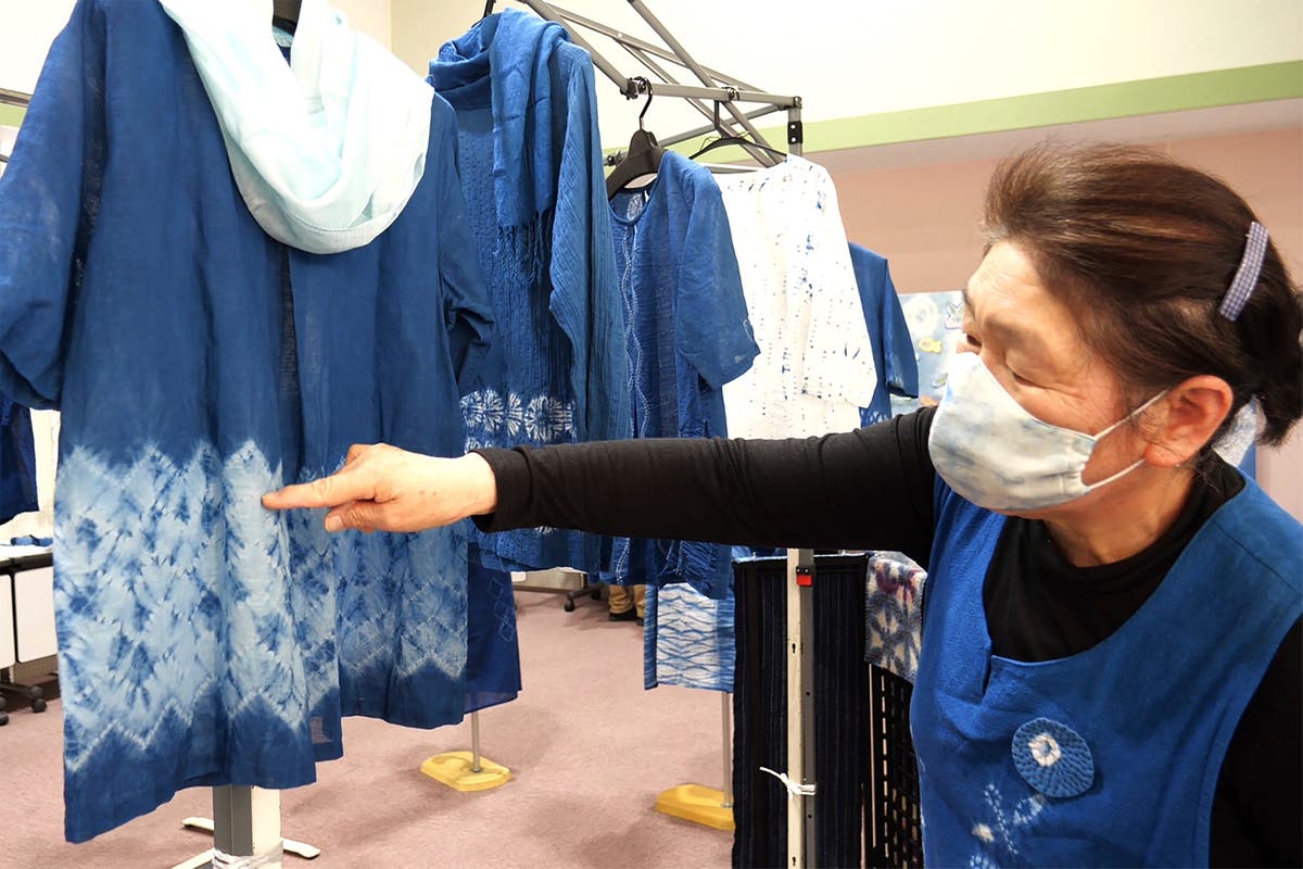 Farmers in Fukushima plant indigo to rebuild devastated town