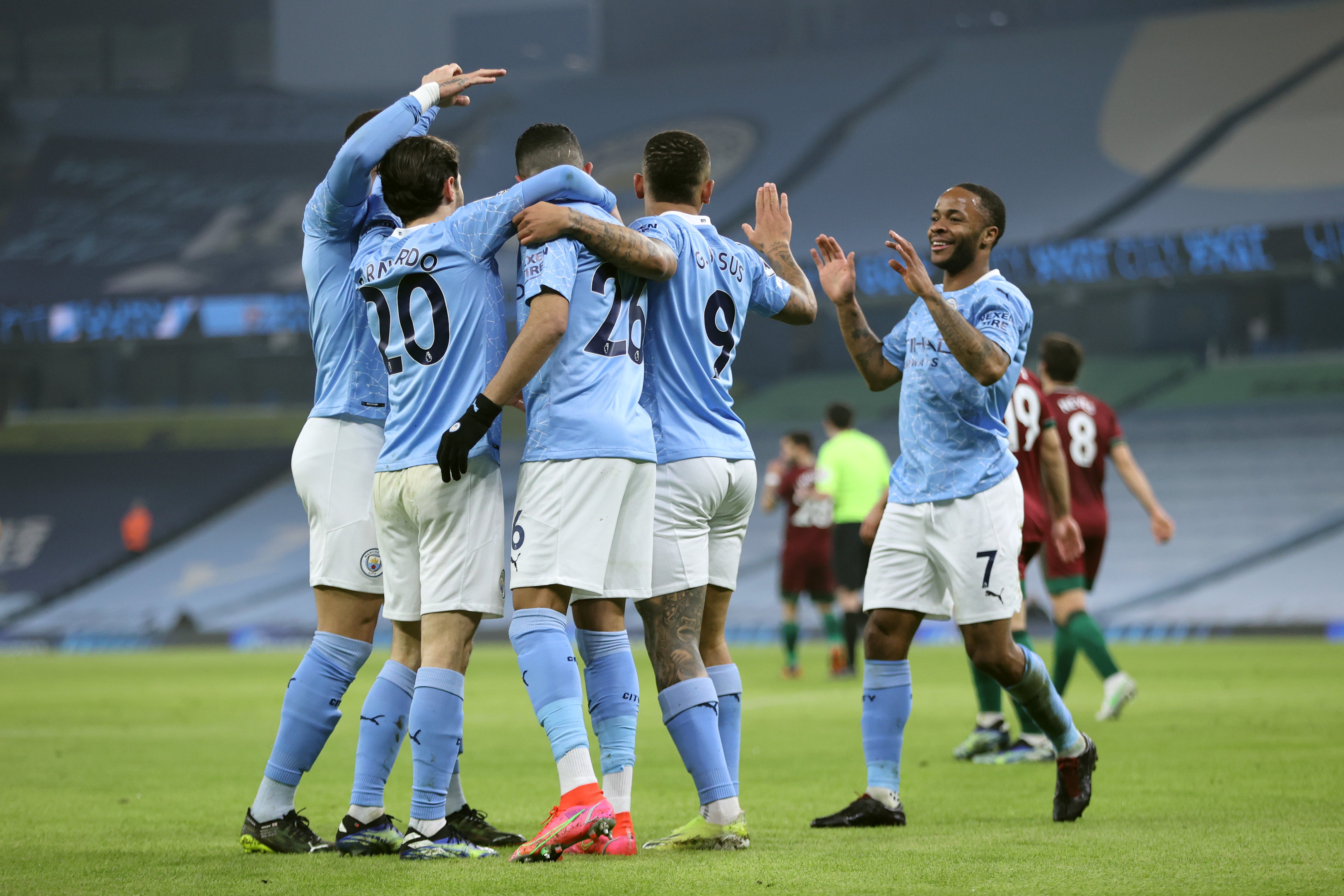 Manchester City have now won 21 consecutive games