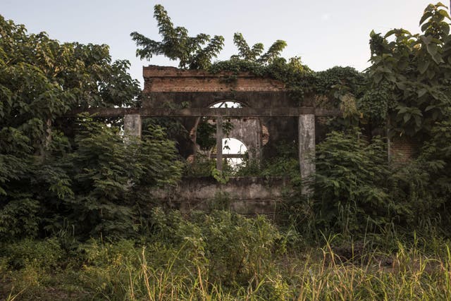 <p>Representational picture of ruins. The human skull was found near a abandoned hotel</p>