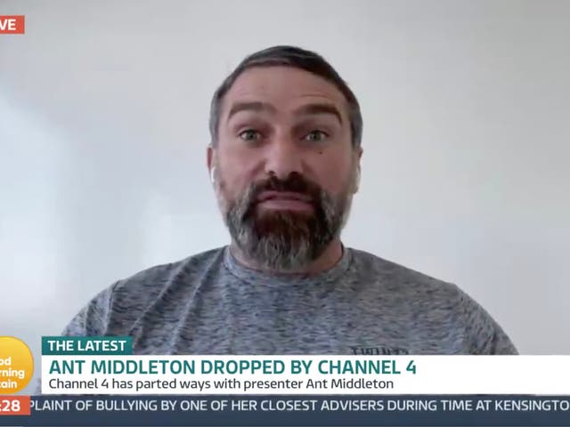 Ant Middleton during his appearance on Good Morning Britain