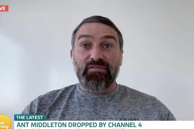 Ant Middleton during his appearance on Good Morning Britain