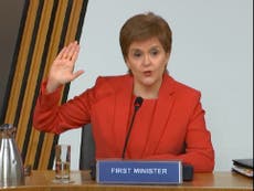 Nicola Sturgeon news: Scottish leader says she feels ‘very let down’ by Salmond and he should say sorry