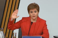 Nicola Sturgeon news: Scottish leader says she feels ‘very let down’ by Salmond and he should say sorry