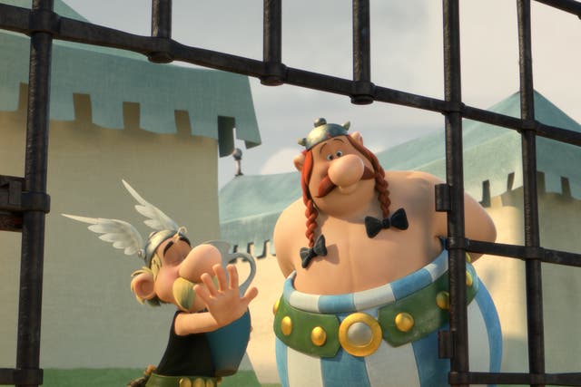 A still from Asterix and Obelix: Mansion of the Gods