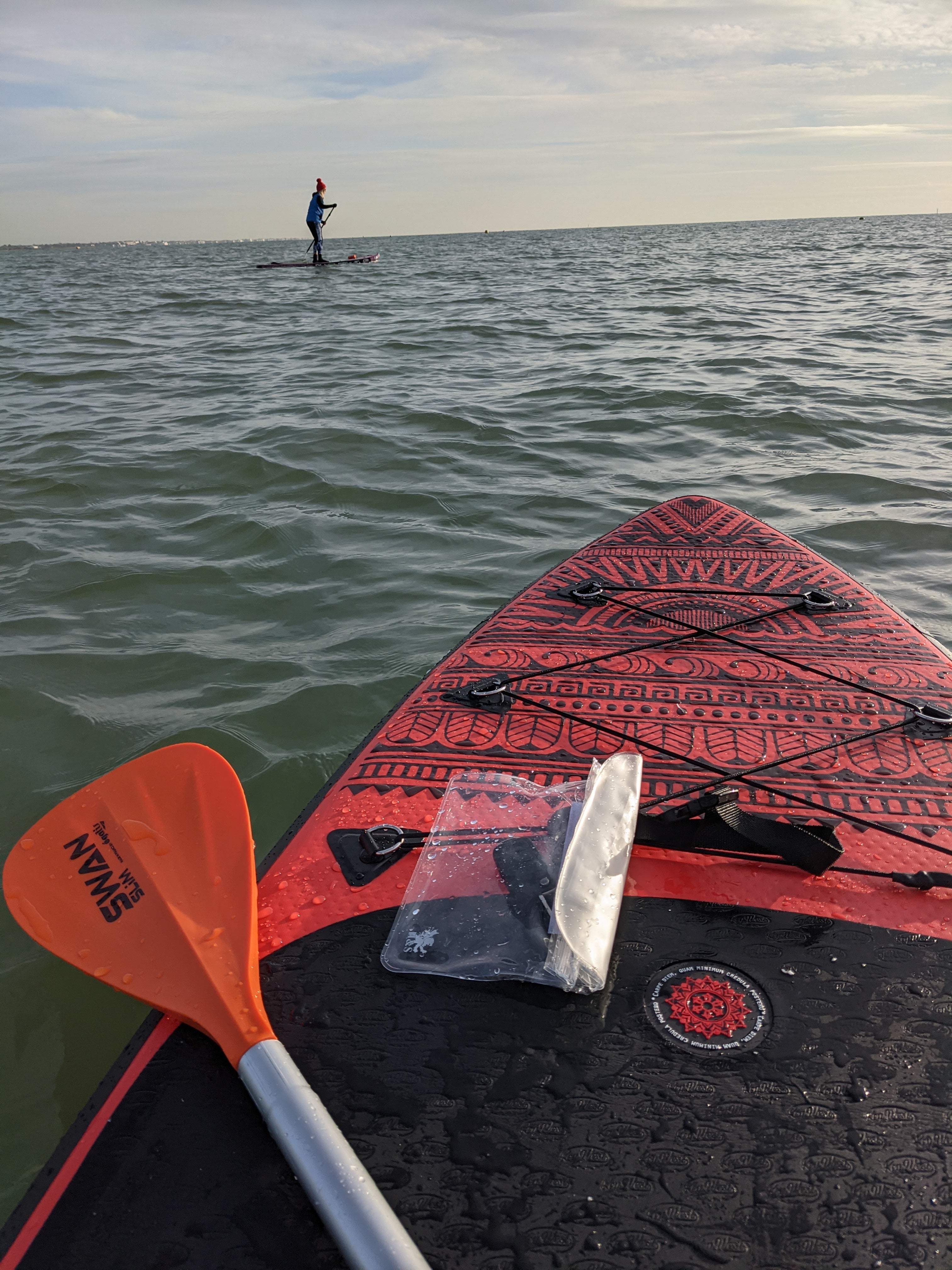 As the water got colder, the waterways got quieter