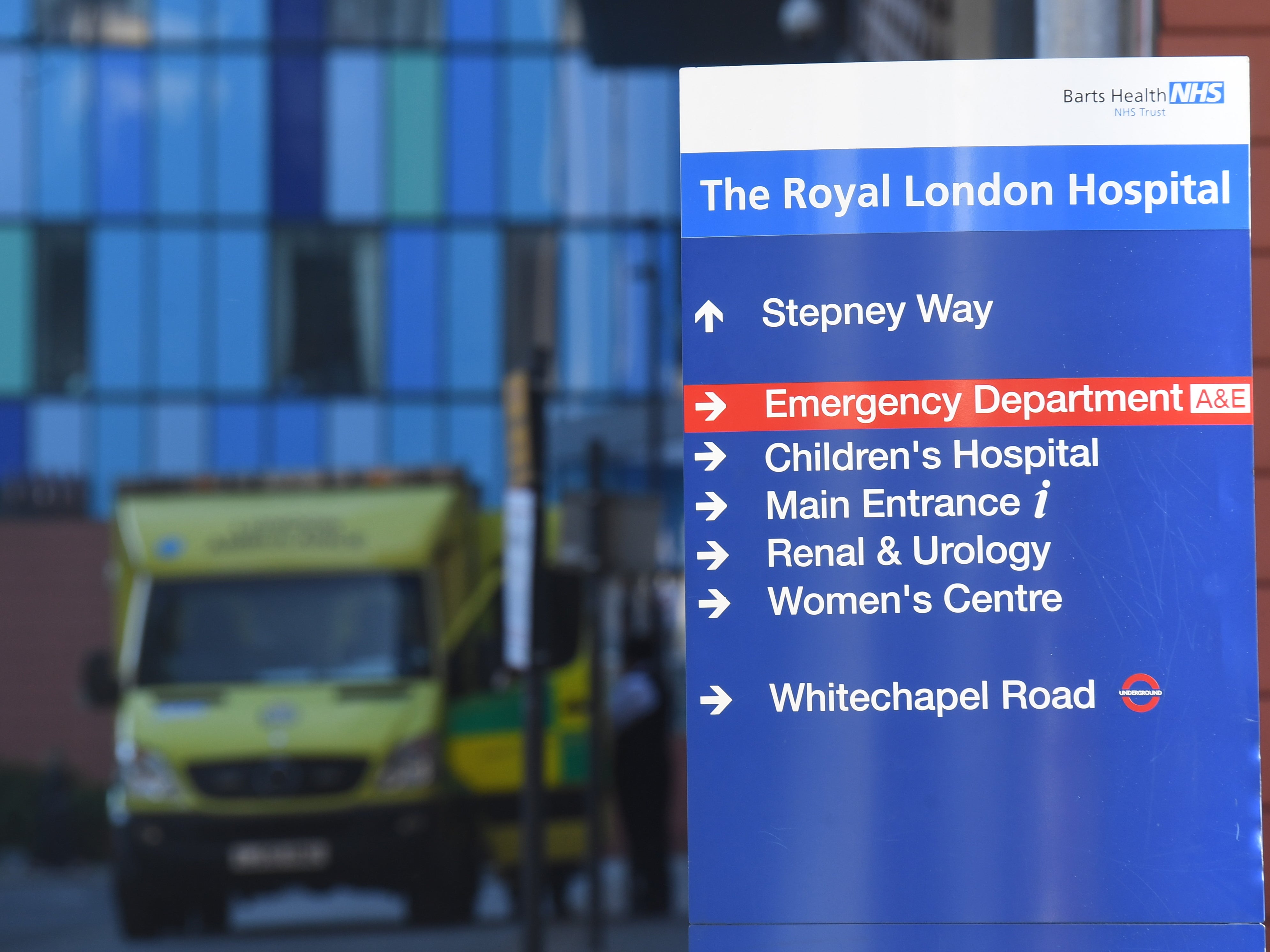 The Royal London Hospital, in Whitechapel, treated hundreds of Covid-19 patients