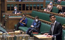 Budget 2021 - live: Rishi Sunak accused of Tory favouritism in ‘level up’ cash allocation