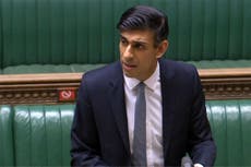 Office for Budget Responsibility now sees ‘faster recovery’ say Rishi Sunak